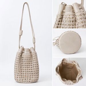 Biba Women's Cream and White Bag